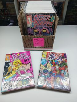 Silver Surfer comic books. 144 comics. List in photos
