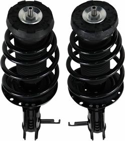 Front Complete Struts Assembly Shock Absorber w Coil Spring Compatible with Chevy Impala 2014-2019, OE Replacement 1333714L,1333714R