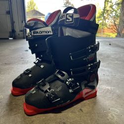 Salomon X Max 100 Ski Boots. Size 28.5. Worn Twice. 