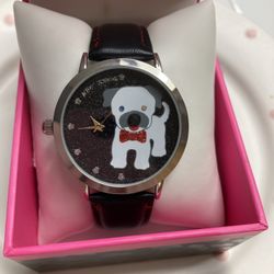 Betsy Johnson Watch With Dog