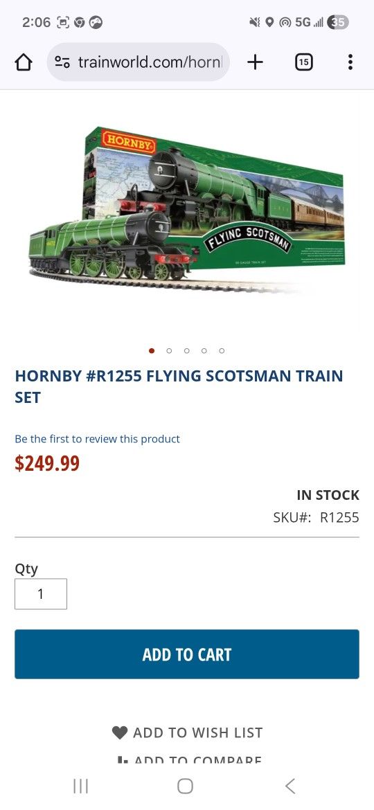 Flying Scotman Train