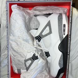 Jordan 4 Cement Worn Once 