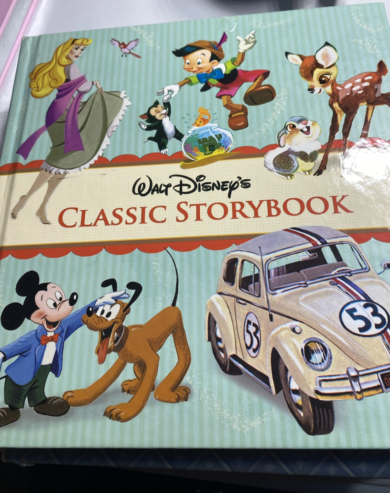 Disney Classic Storybook Hardcover Book