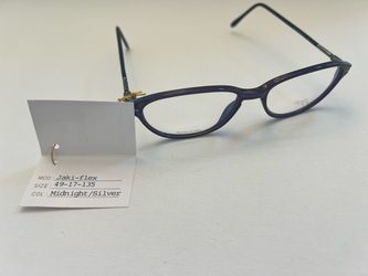 Glasses frame Woman, jaki flex midnight silver
