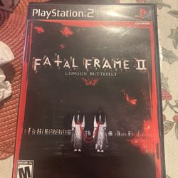 Fatal Frame 2 PS2