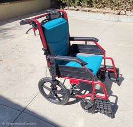 Easy Glide/Carry Wheel Chair
