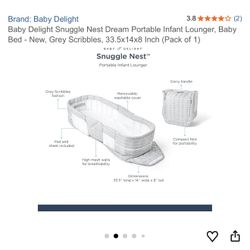 Portable Infant Lounger,baby Bed