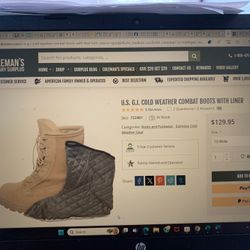 Cold Weather Gore-Tex Boots