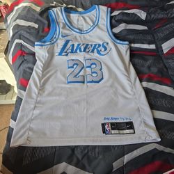 LeBron James Baby Blue Jersey