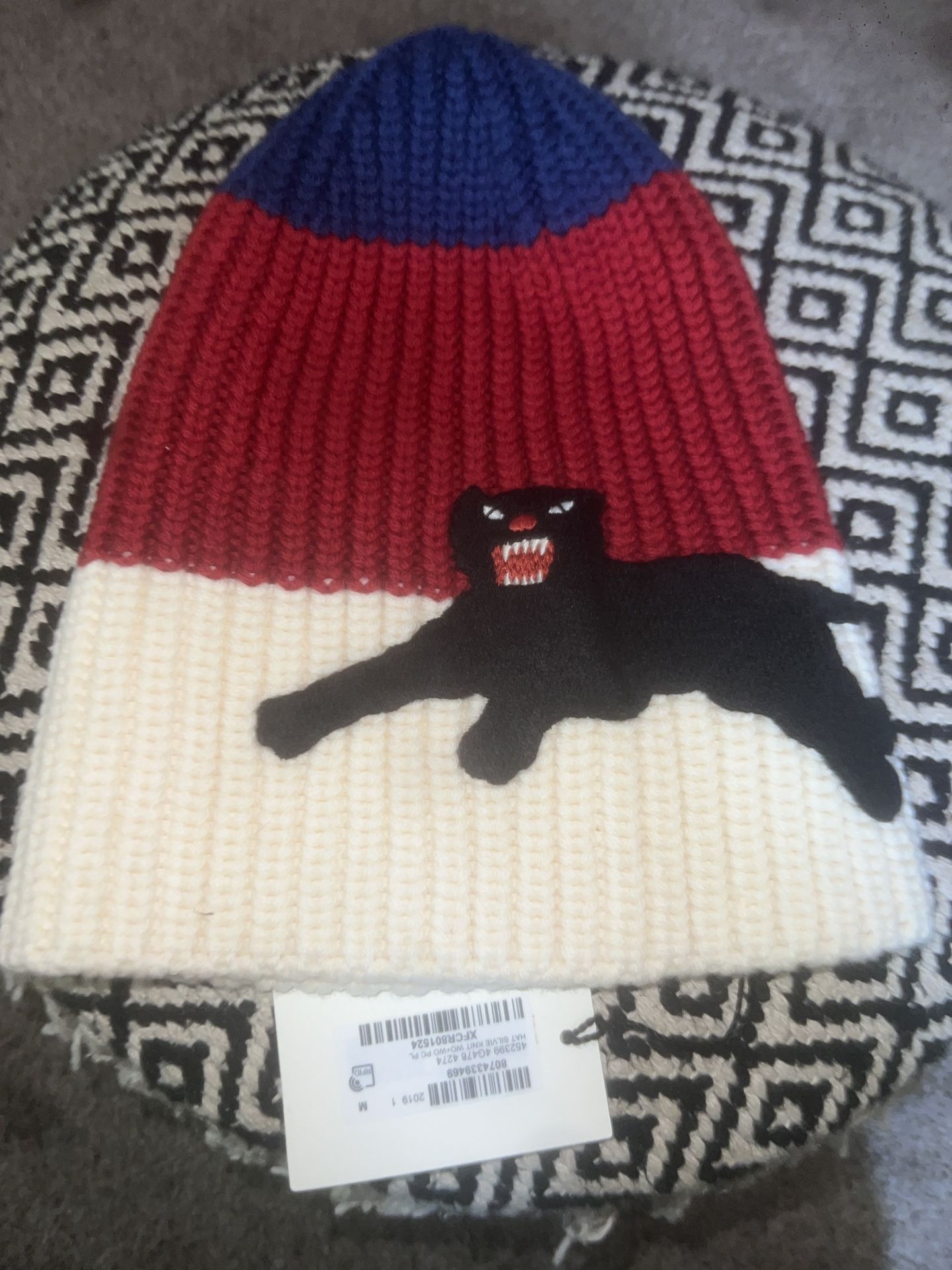 Authentic Gucci Beanie Knitted Hat With Tags