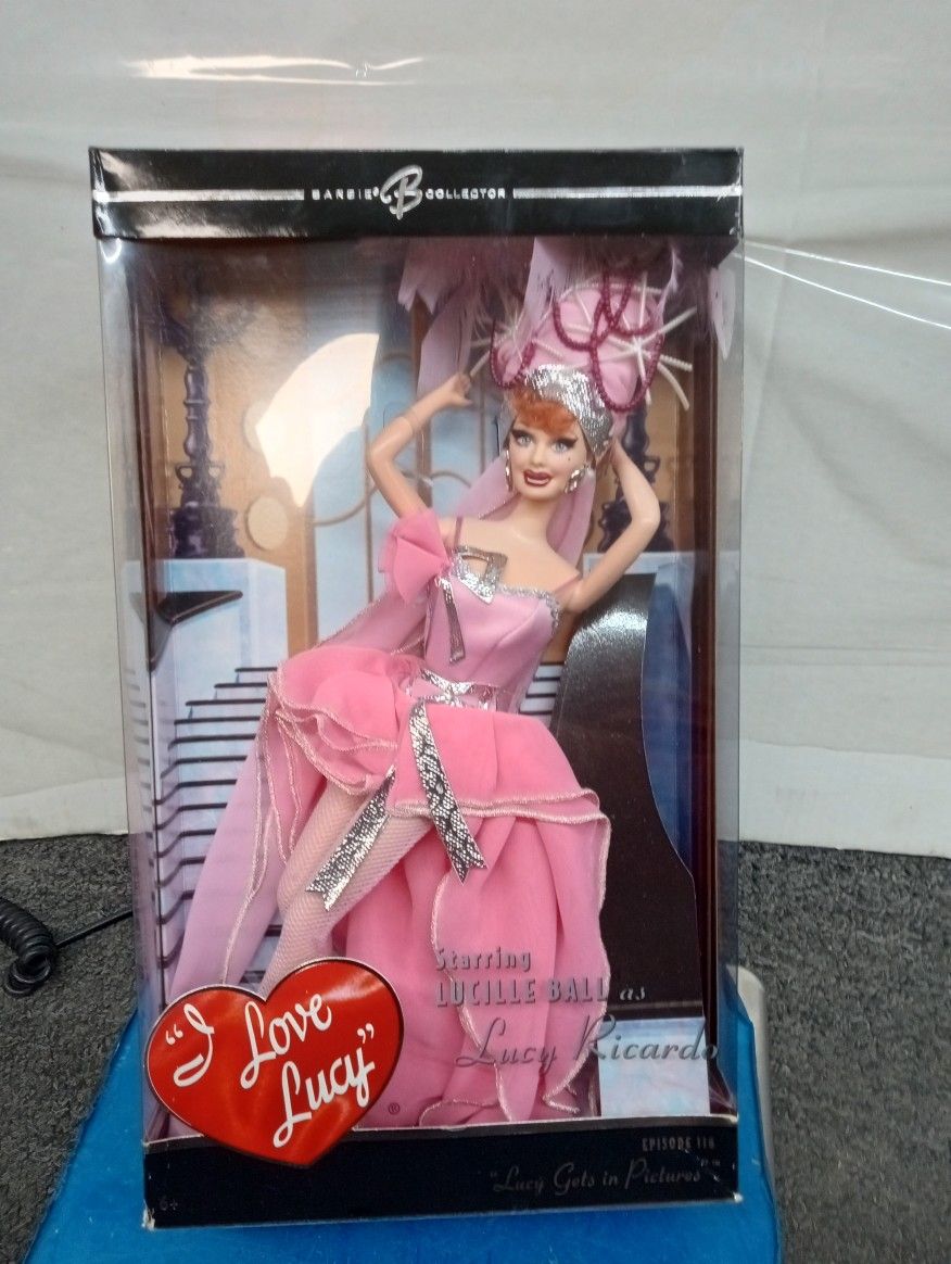 I Love Lucy Barbie Collection Mattel J0(contact info removed)