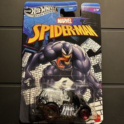 Hot Wheels Silver Series Spider-Man Cool-One Diecast Car 2026 Marvel