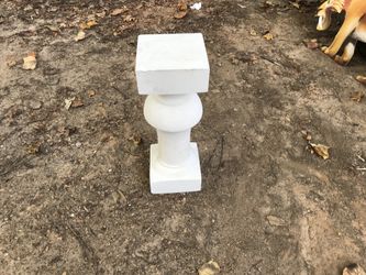 Pedestal concrete $30 each