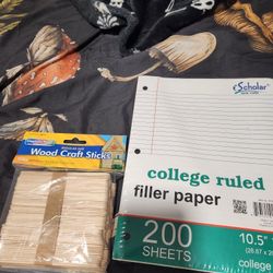 Paper And Sticks