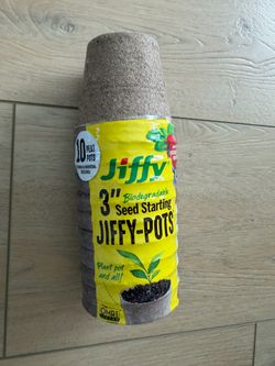 Jiffy 3 inch seed starting pots