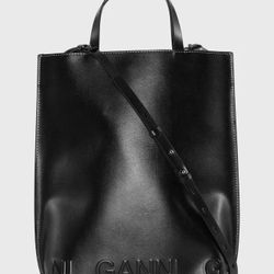 Ganni Medium Black Crossbody Bag