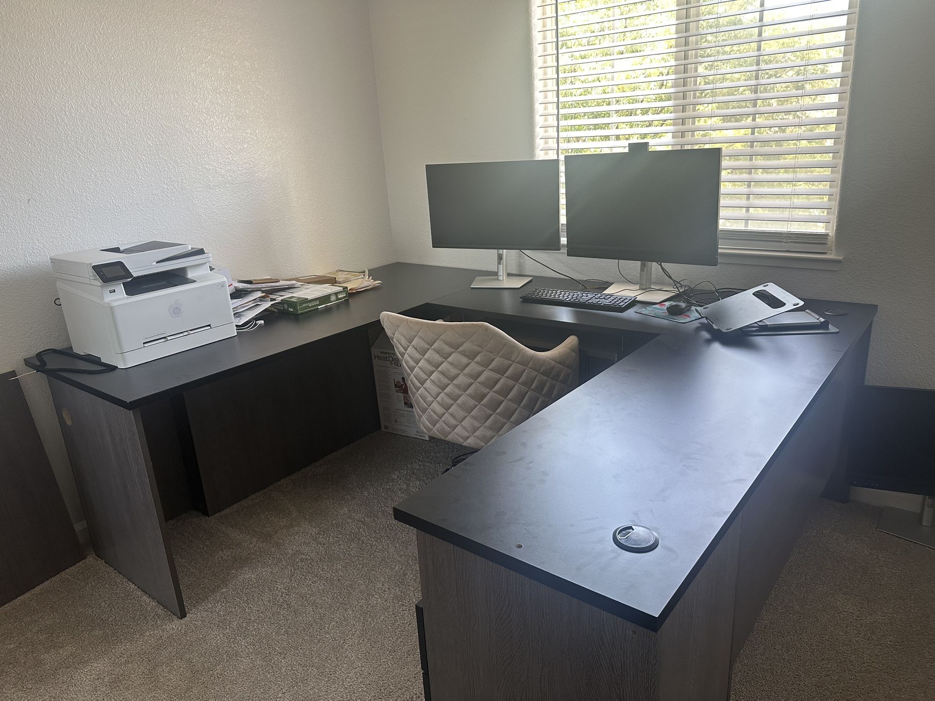 Almost Brand New Beautiful Office Desk - Wayfair