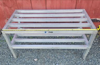 New Age Industries Heavy Duty Aluminum Dunnage Rack - $150obo