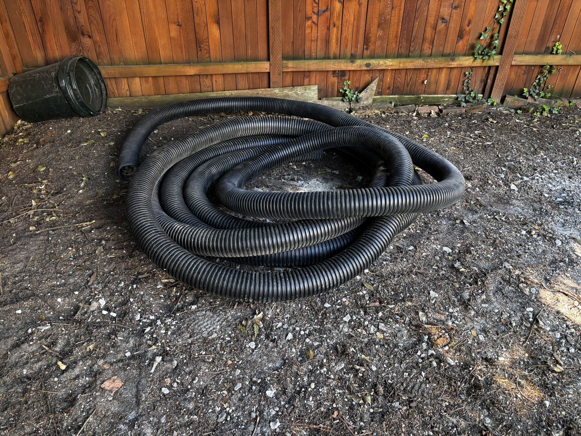 4” Drain Pipe Black 70 Feet