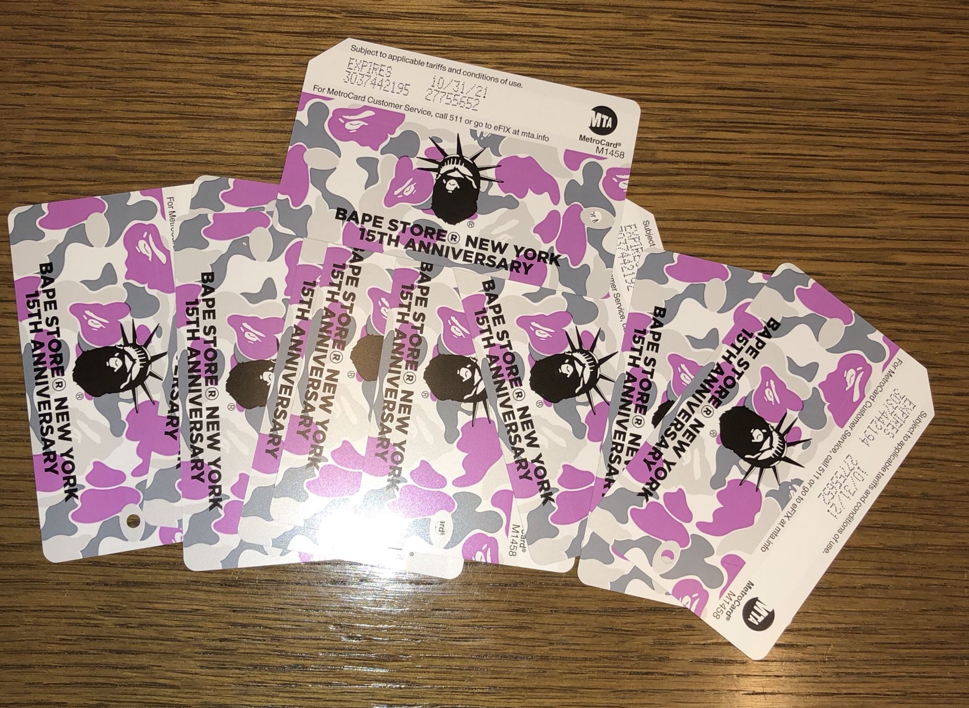Bape metro card