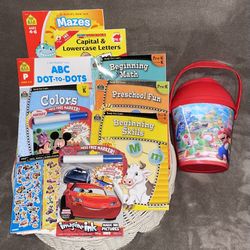 Children’s Activity Books, Stickers and Super Mario Bucket