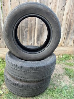 3 used tires 205/60/R16. HANDKOOK