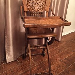 Antique High Chair - Stroller