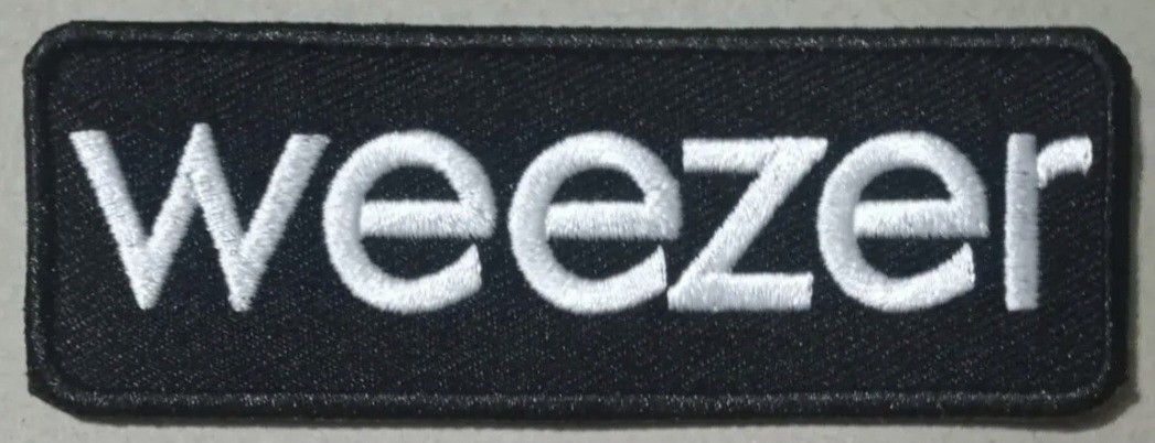 Weezer embroidered Iron on patch
