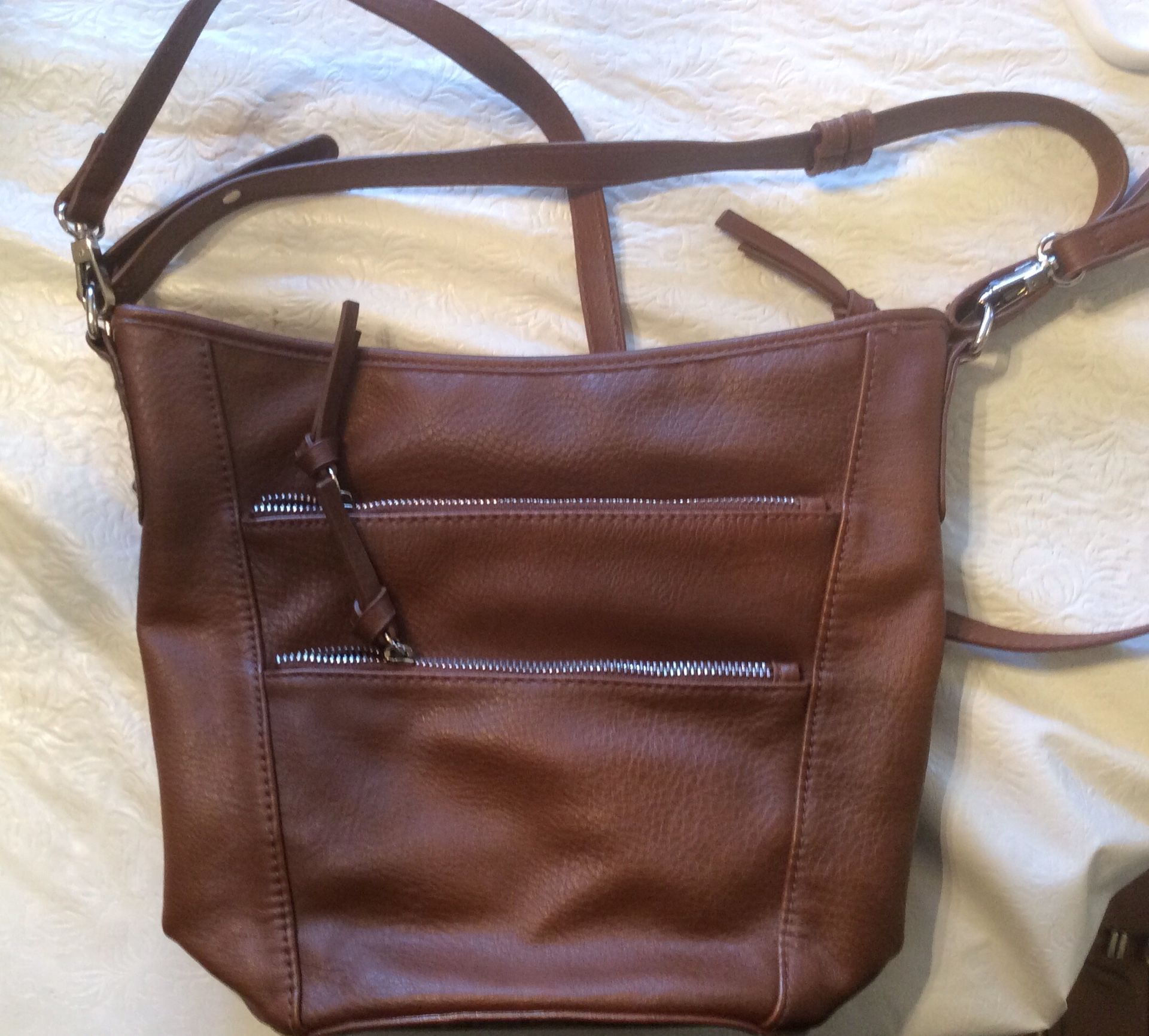 BROWN LIZ CLAIBORNE BAG—NOW ONLY $7