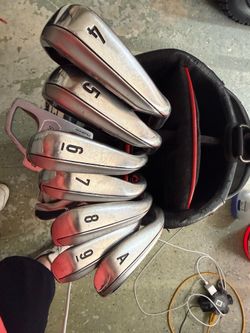 Calloway X hot irons w/tour bag