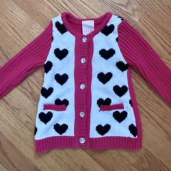FREE- Valentine sweater Girls 2T