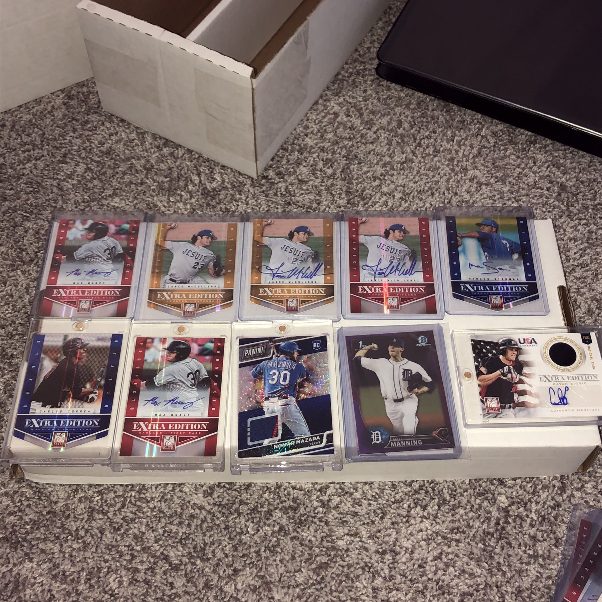 Baseball cards