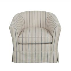 Swivel Lounge Chair With Loose Cover For Gaming & Reading, Plush Comfort And Smooth Rotation