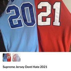 DONT HATE 2021 Supreme Jersey - Repost Trying To Sell ASAP