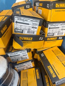 Dewalt tapcons 1/4 x 2-3/4 hex washer head