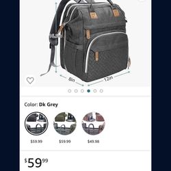 Diaper Changing Backpack