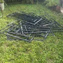 Metal Window Security Bars / Iron Grilles 