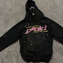 Spider Pink Hoodie 