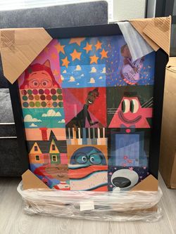 Disney Pixar Framed Print