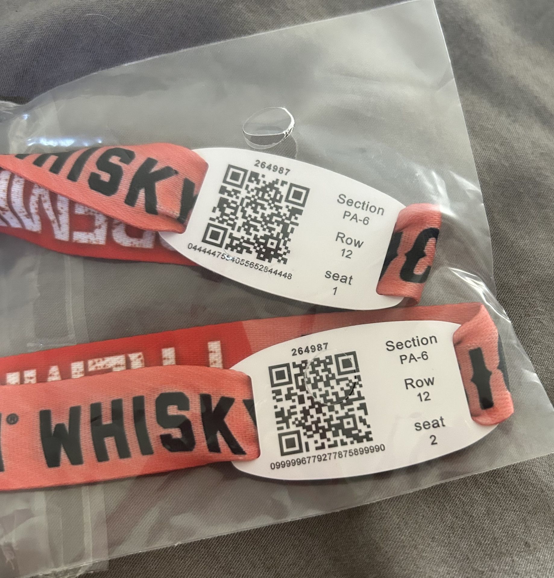 2 Premium Arena Passes/ Pendleton Whisky MUSIC Festival!!!!
