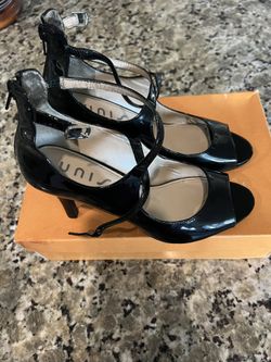 Patent Leather Black Heels