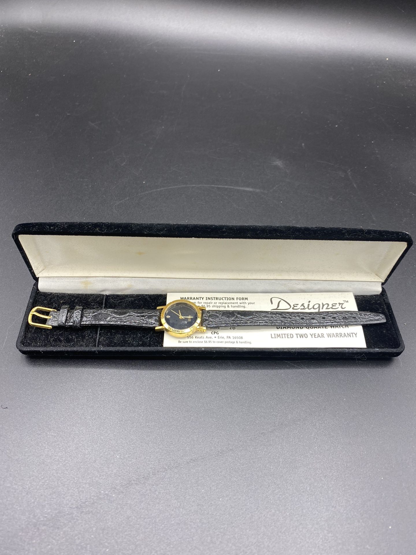 Vintage Genuine Diamond Generation Japan Movt. Quartz Watch Women in the Box