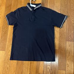 Fashion Nova Blue Polo Shirt 