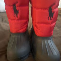 New Ralph Lauren Snow Boots Size 3 Youth 