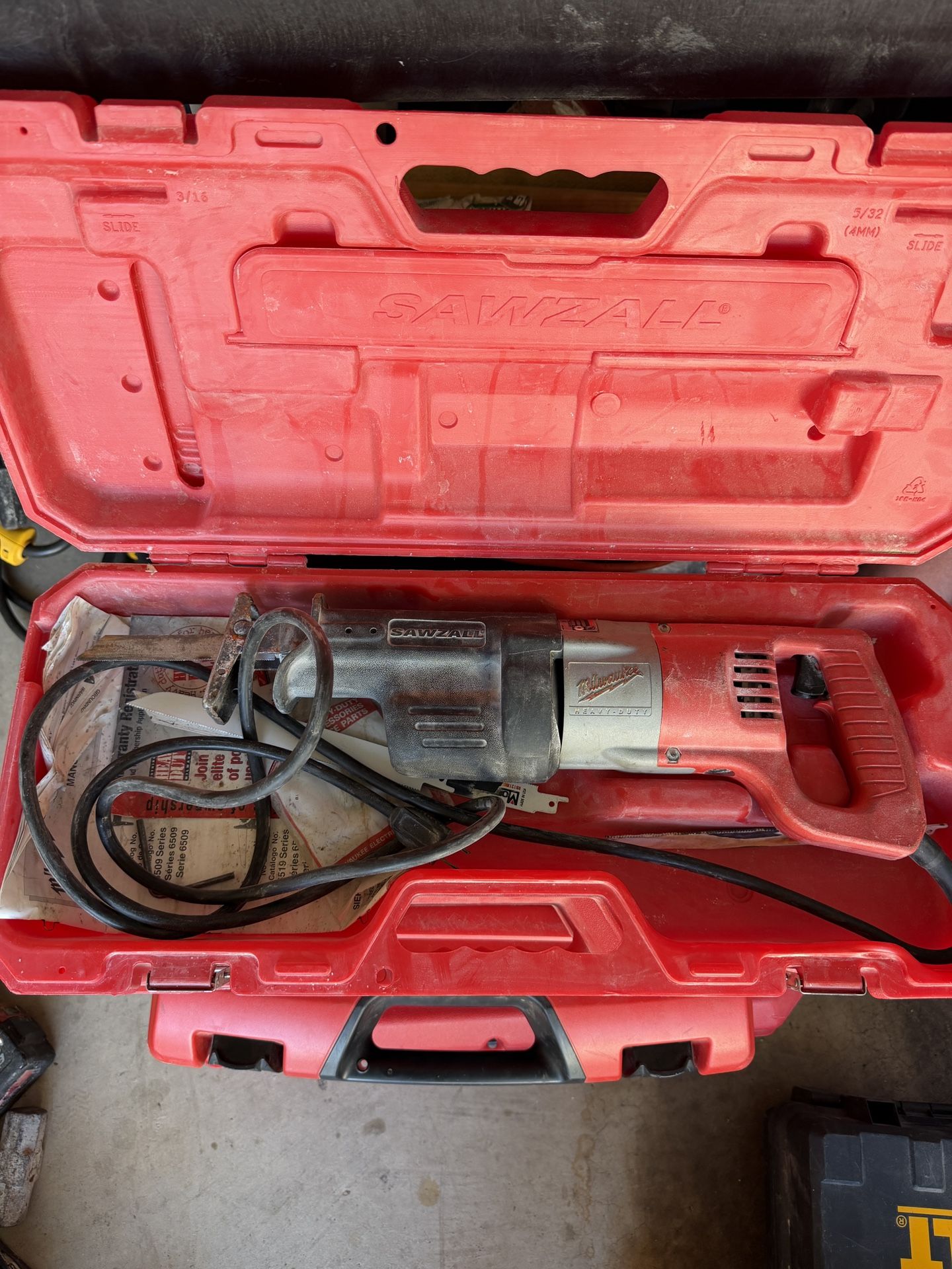 Milwaukee Corded Sawzall with Box