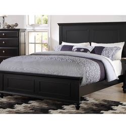 Queen Bed frame not including mattress and box spring