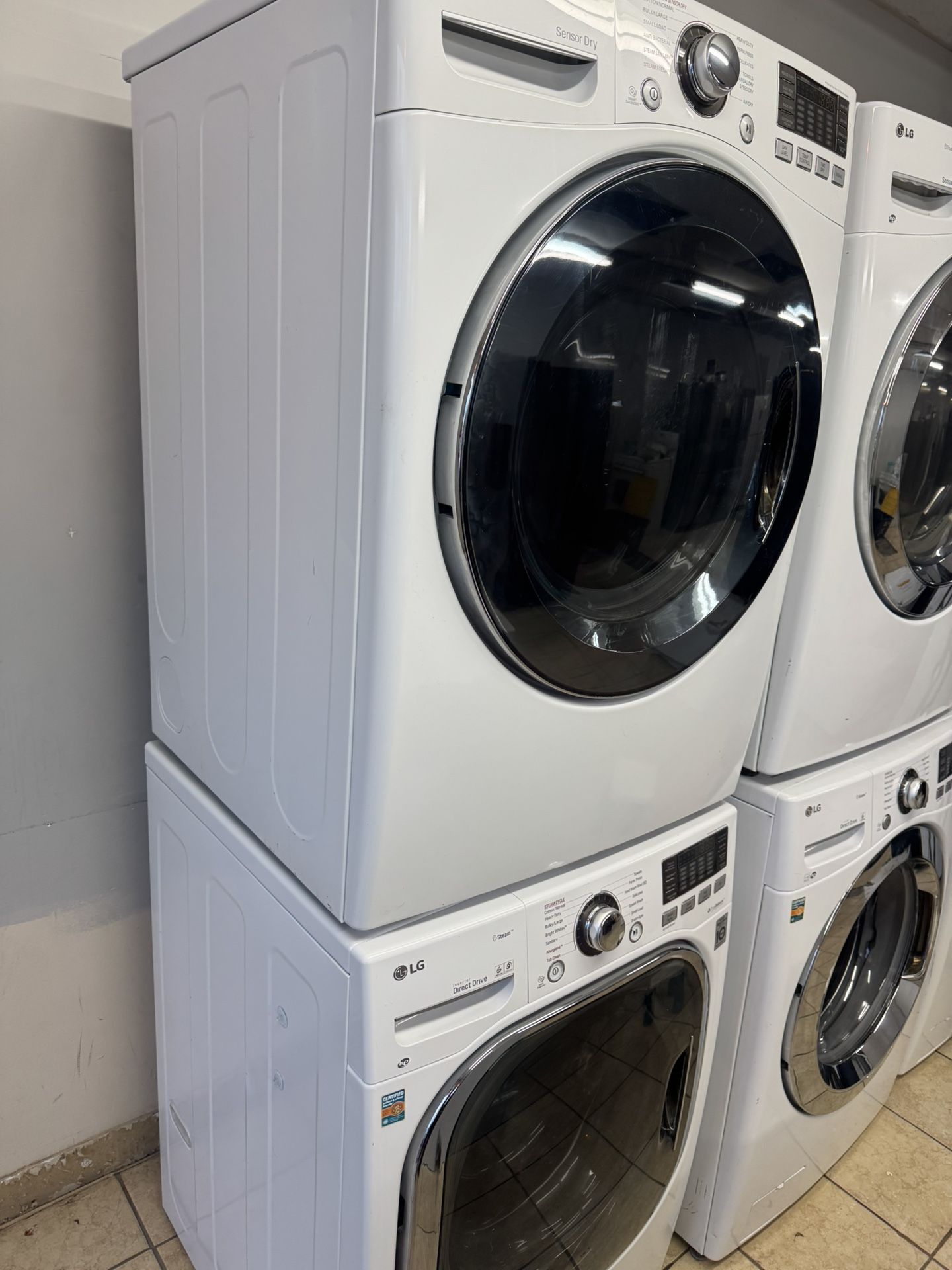 Gas Dryer And Washer