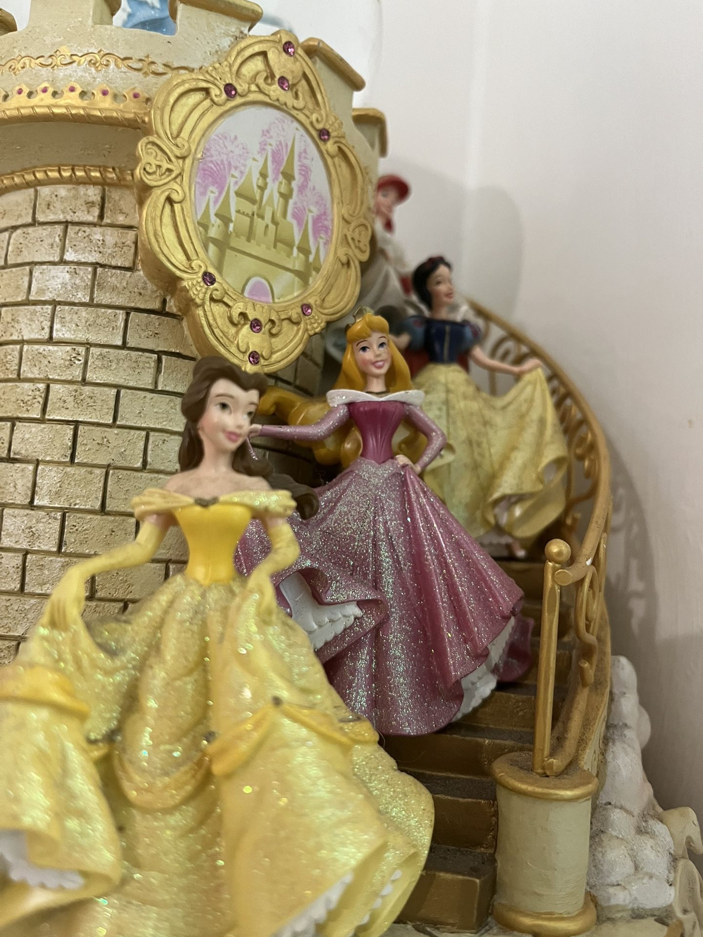 Disney Theme Park Princess Club Snow Globe