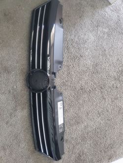 Volkswagen Jetta 2011-2014 with Bright Insert VW grille