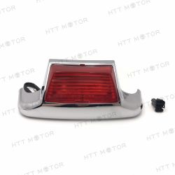 LED Red Auxiliary Rear Fender Tip Light For Harley Heritage Softail FLSTC/N New PN:MT438-RED-R